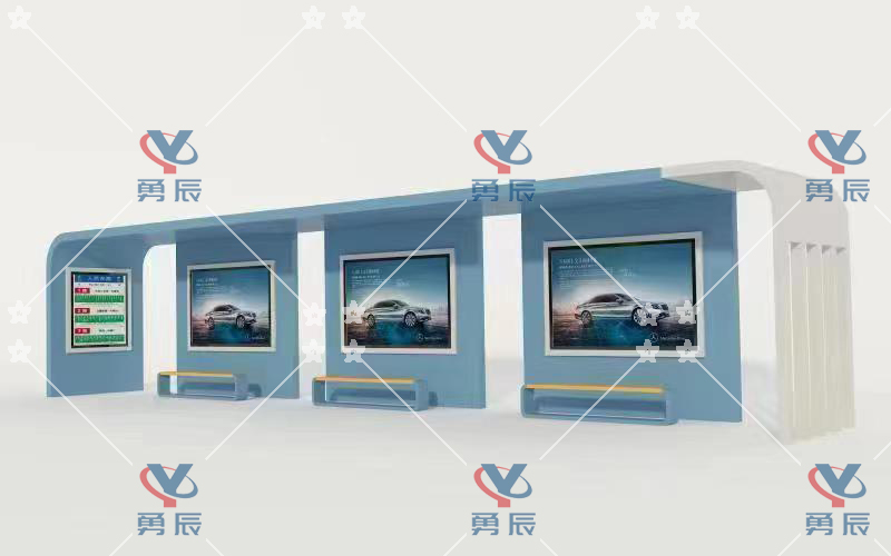 福建候車亭首批發(fā)貨